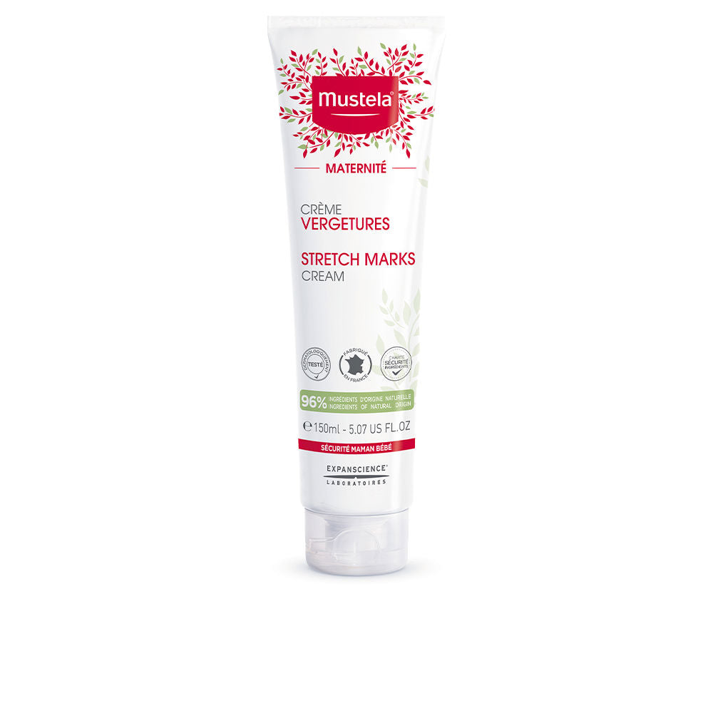 150 ml cream tube for pregnancy stretch marks, fragrance‑free, passionfruit and avocado