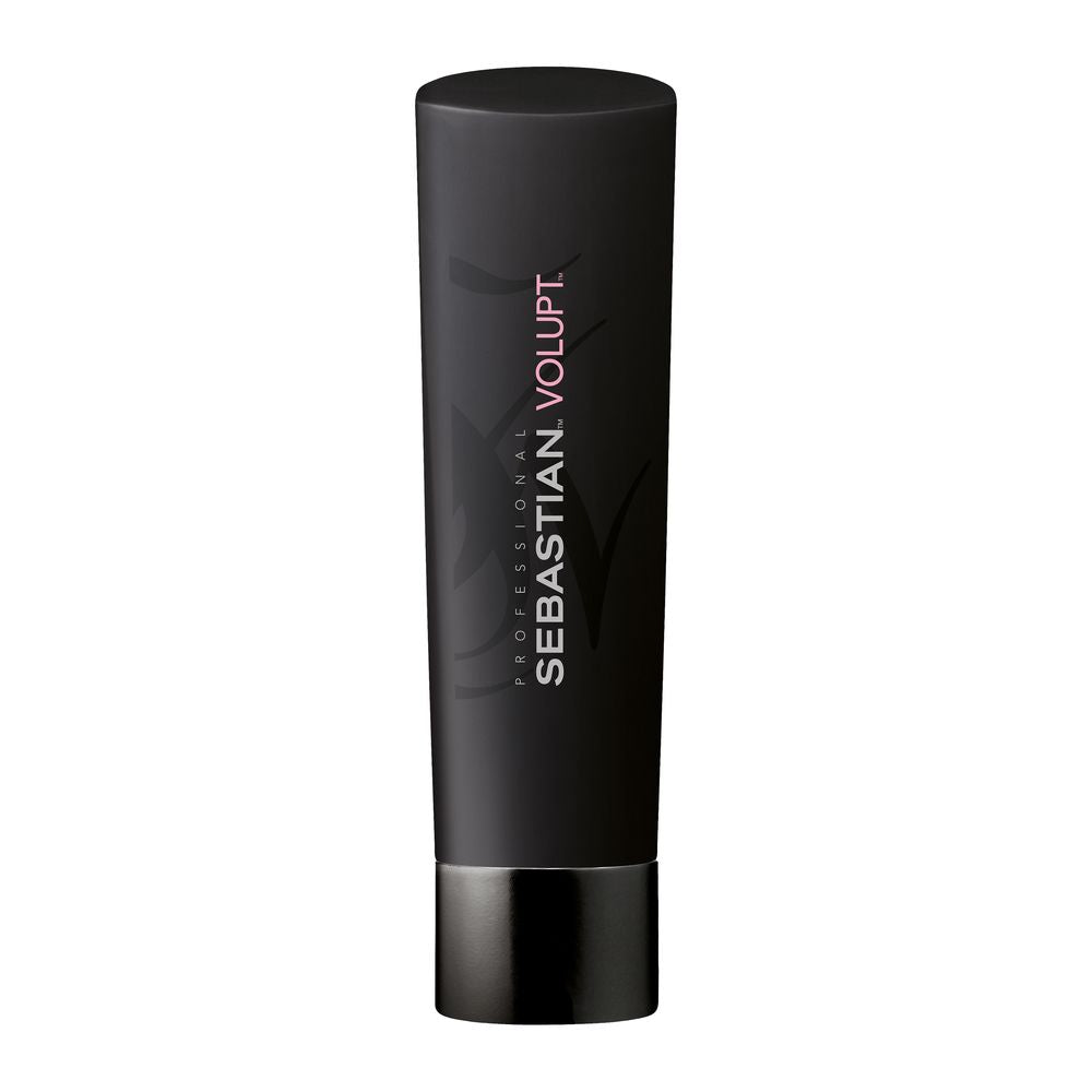 250 ml tube of Volupt Bamboo Volumising Shampoo, unisex, white packaging