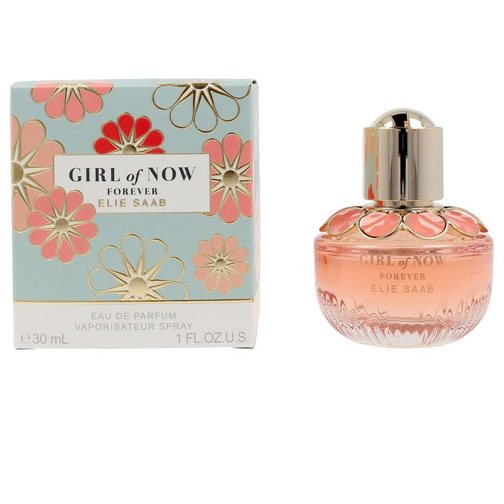 Coral-decorated perfume bottle; 30 ml floral-fruity Eau de Parfum for Women