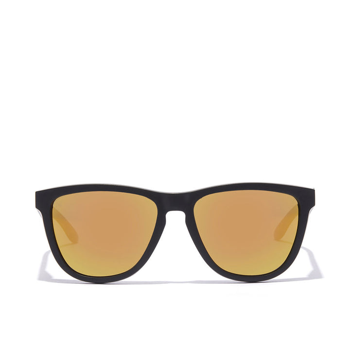Black square nylon sunglasses, Unisex, 55.7mm lenses, 17mm bridge
