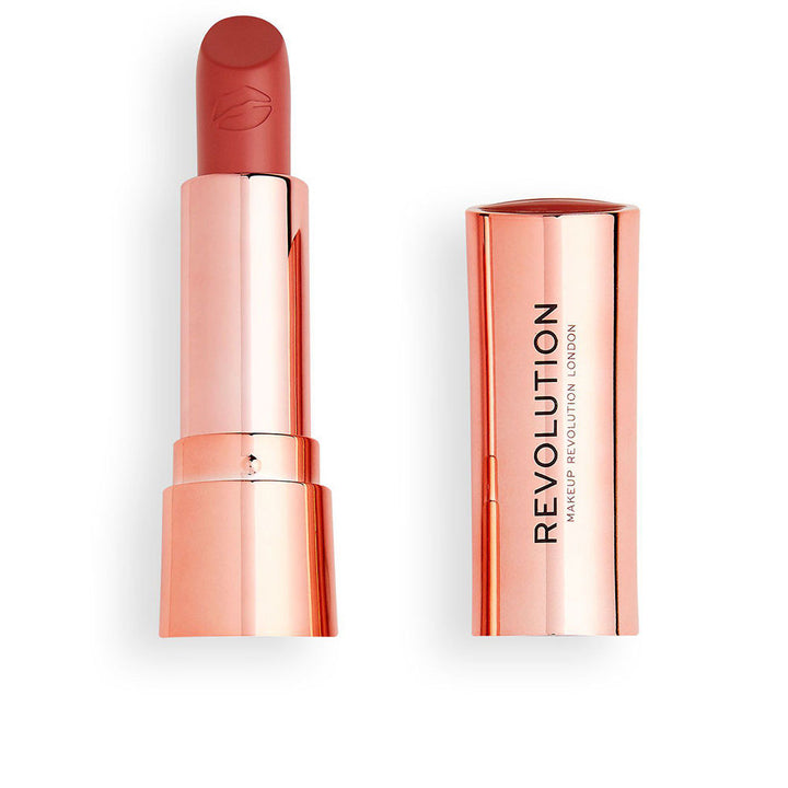 Creamy satin white lipstick in 3.5 g stick, smooth rounded tip