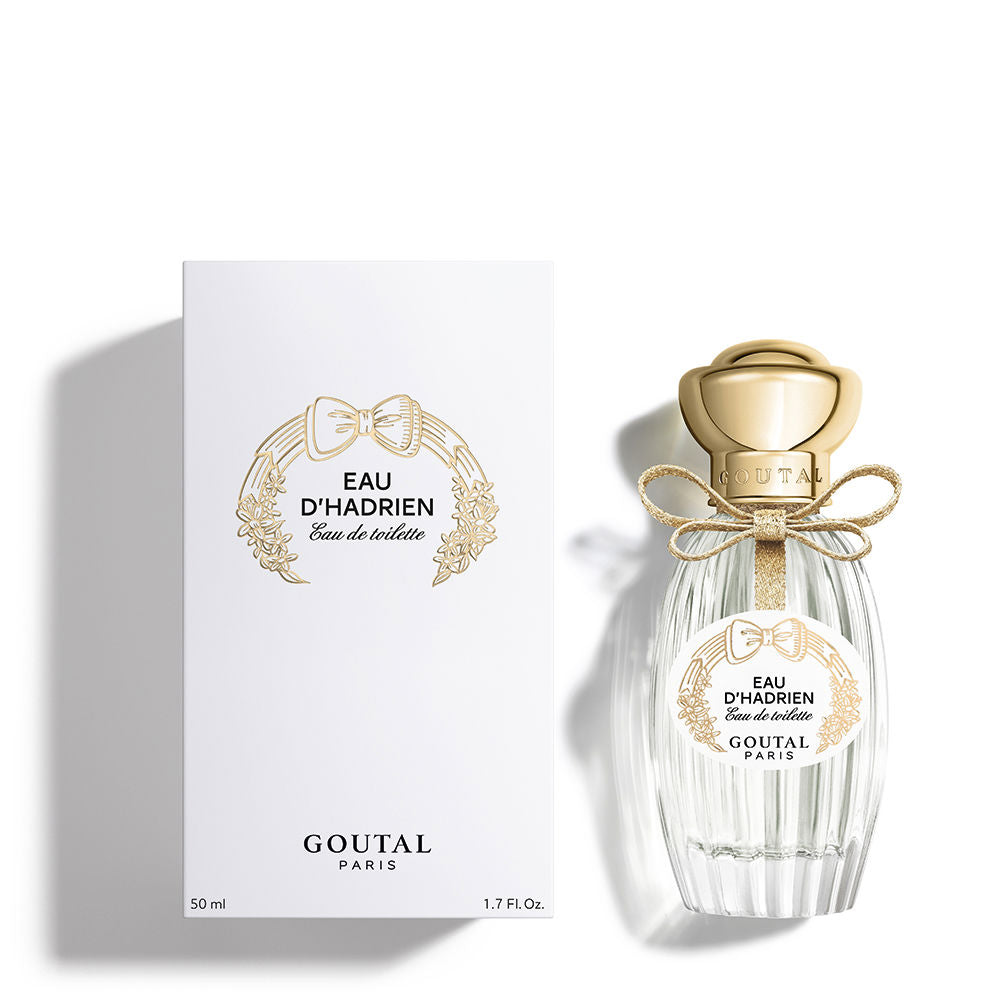 Clear 100 ml eau de toilette bottle with citrus and cypress scent, Unisex
