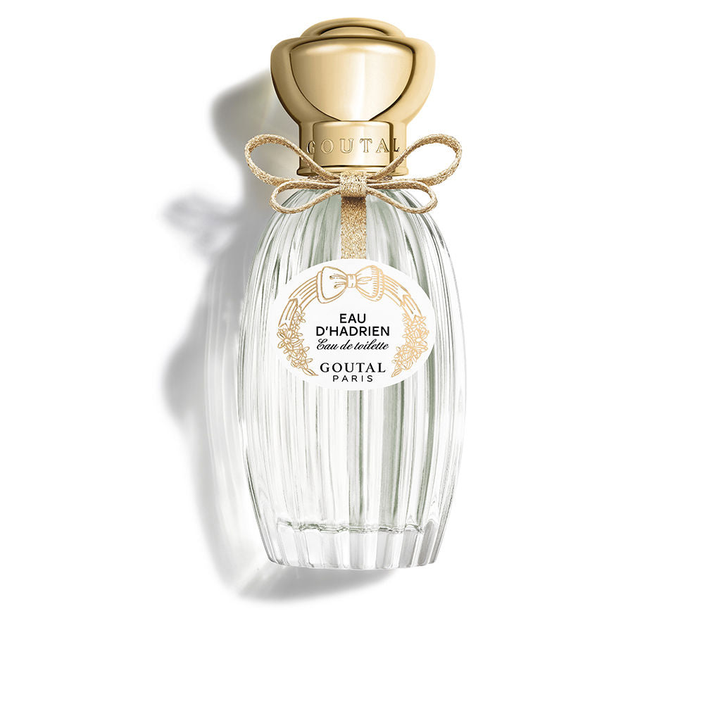 Clear 100 ml eau de toilette bottle with citrus and cypress scent, Unisex