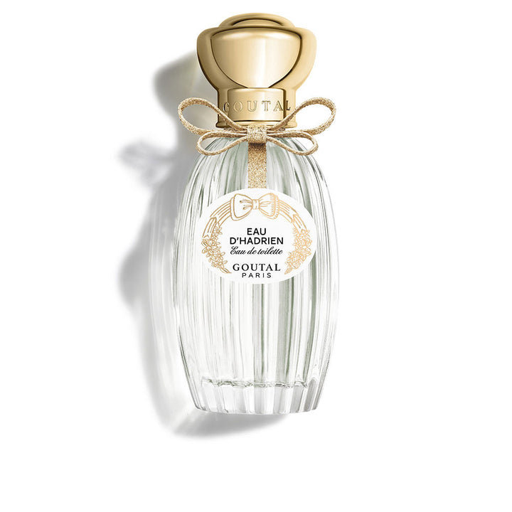 Clear 100 ml eau de toilette bottle with citrus and cypress scent, Unisex