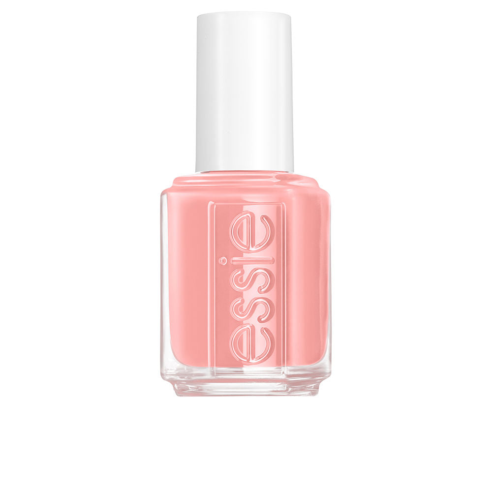 Soft dusty-rose cream nail polish bottle with applicator brush, 13.5 ml