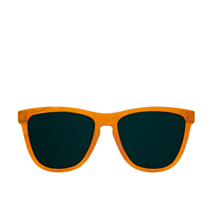 Caramel square sunglasses, polycarbonate frame, polarised lenses, Unisex