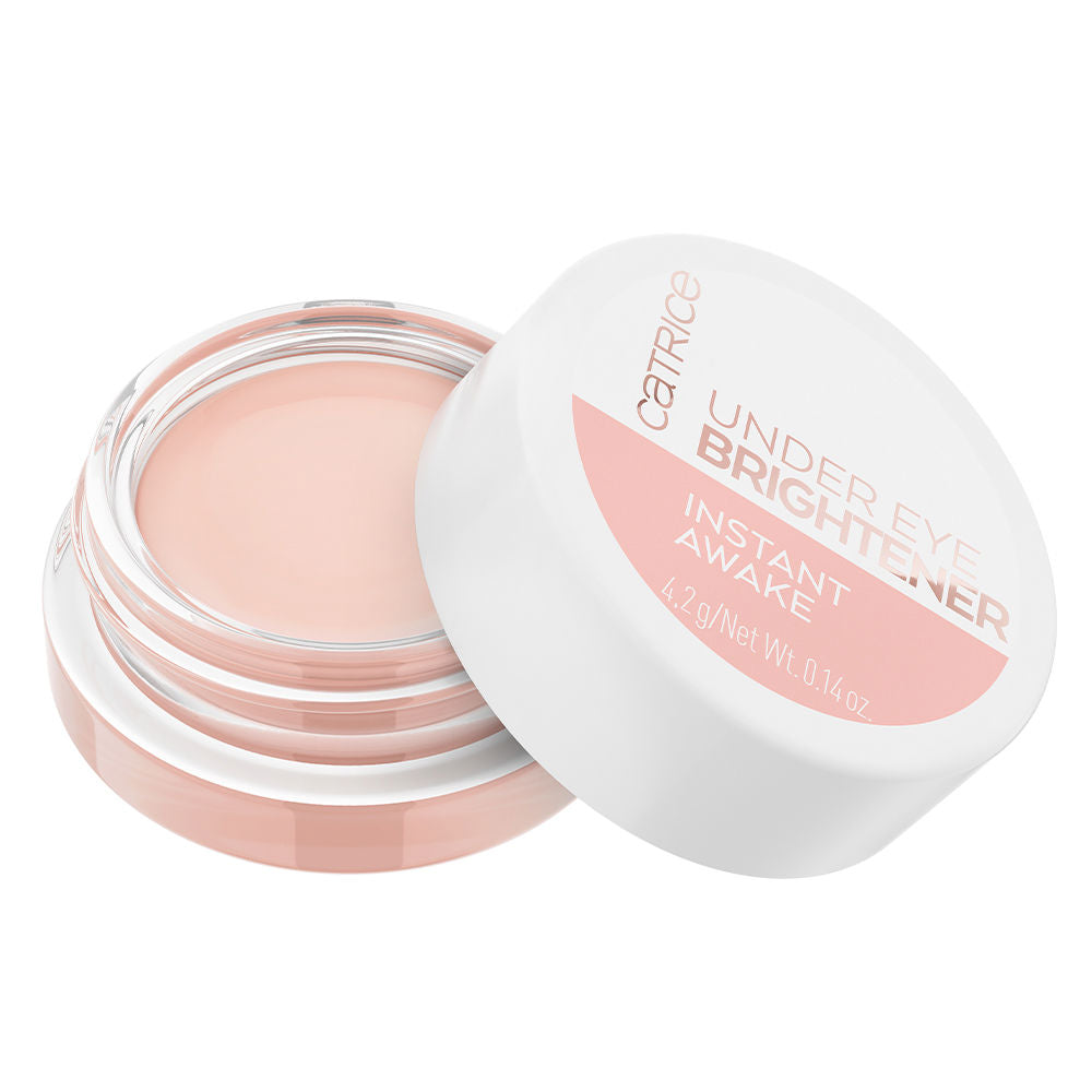 Small 4.2 g tube of light rose cream eye concealer with hydrating formula