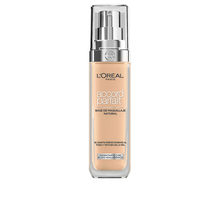 30 ml liquid hyaluronic foundation, shade 3.D/W in pump bottle
