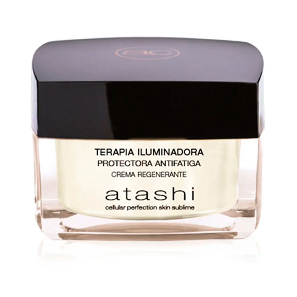 50 ml jar of light-velvet illuminating face cream, white jar with soft floral scent