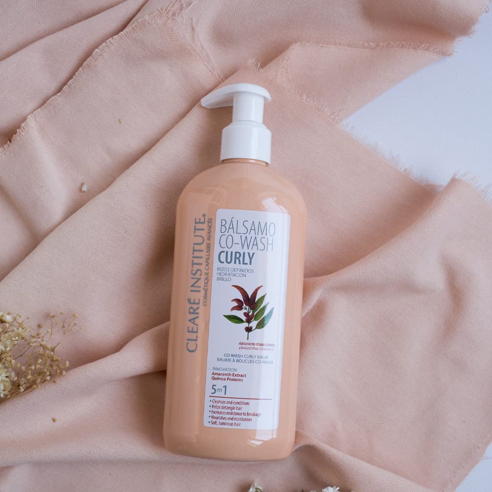 300 ml pearlescent co‑wash bottle for Unisex curly hair, emphasising hydration