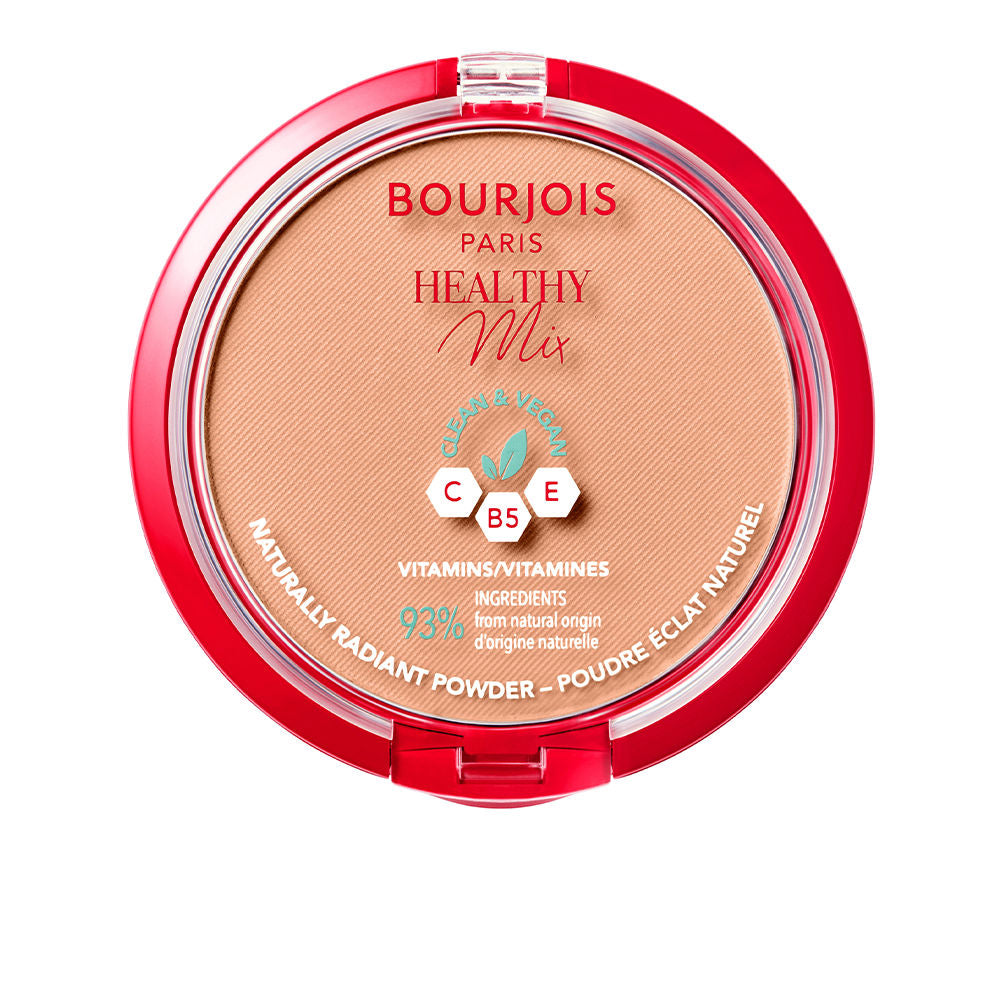 Compact pressed powder in shade 06 Honey with mirror and sponge, 10 g