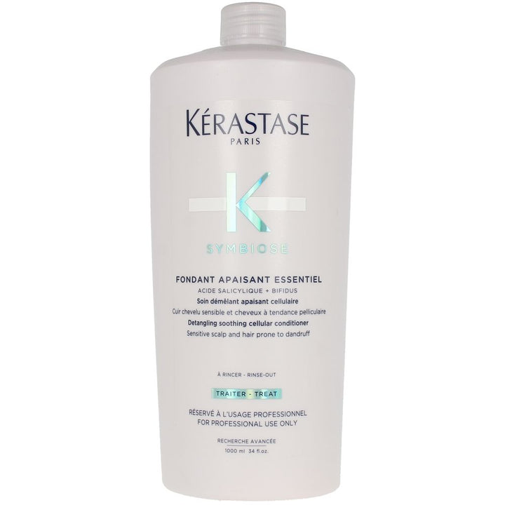 Tube of soothing scalp conditioner, 1000 ml, lightweight cream for sensitive scalps