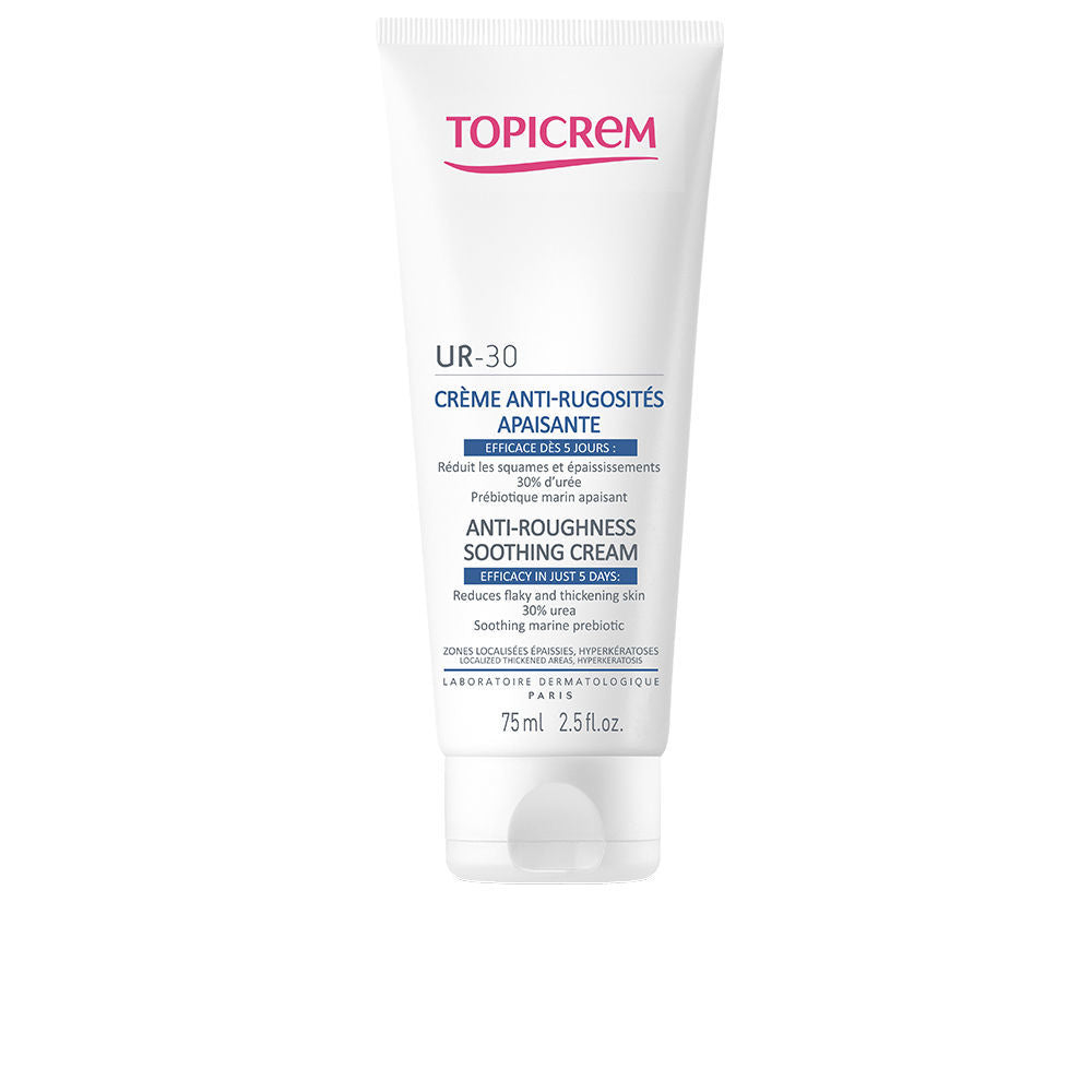 Tube of 75 ml cream, fragrance-free 30% urea body treatment, Unisex