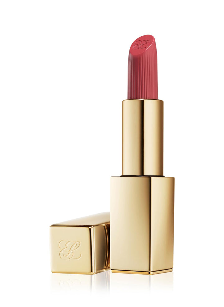 Satin creme lipstick bullet in muted rose shade, 3.5 g, Unisex