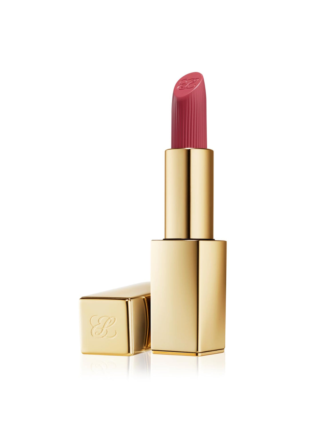 Slim hi‑lustre lipstick bullet in Rebellious Rose, 3.5 g, luminous finish