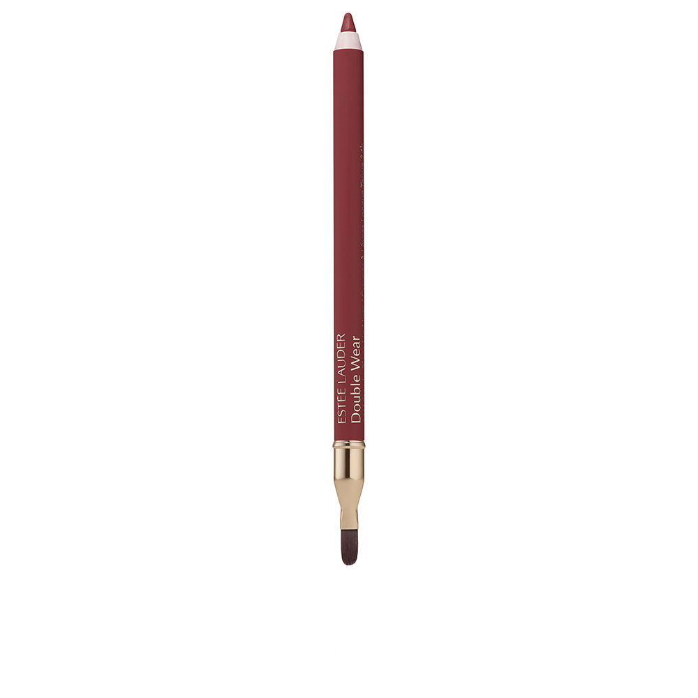 Slim mauve lip liner pencil with integrated brush, 1.2 g, Unisex