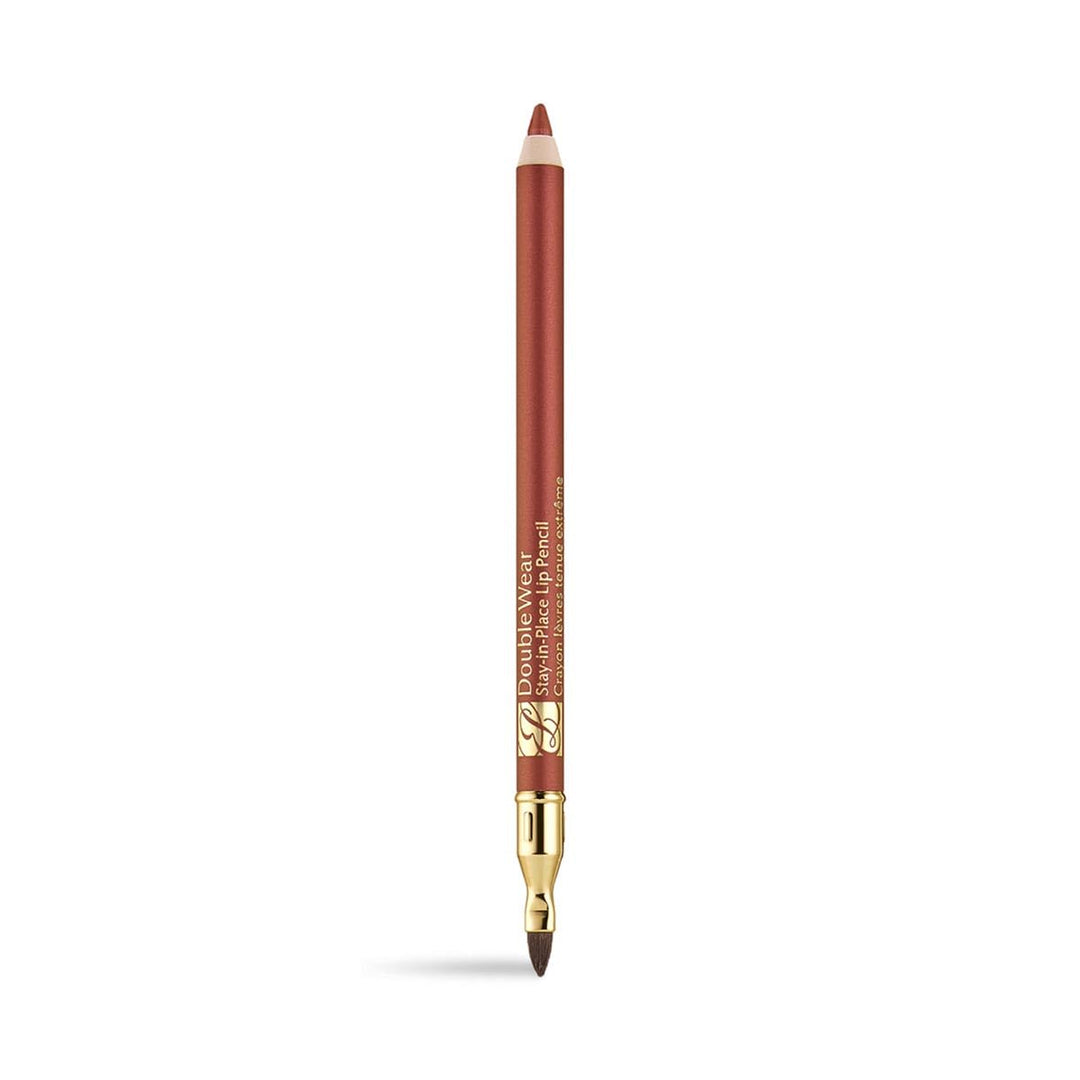 Cream lip liner pencil with integrated brush, spice shade, 1.2 g, Unisex