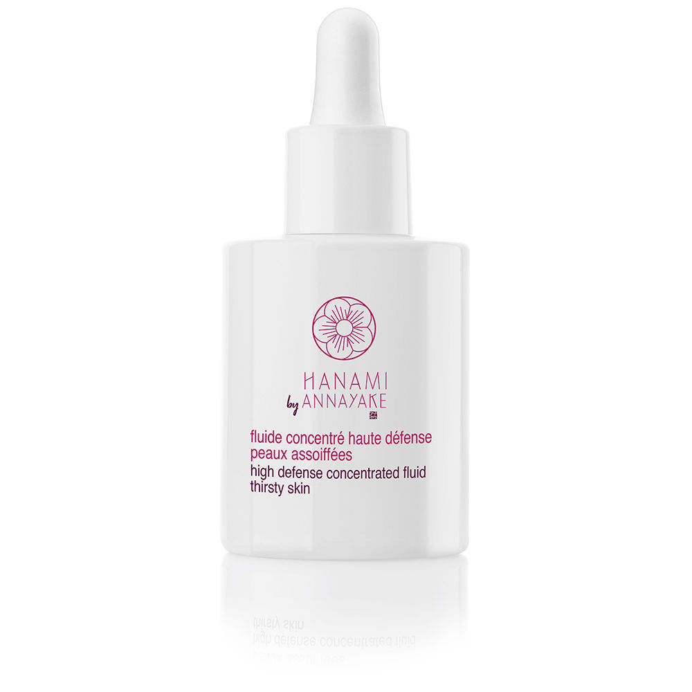 30 ml slim bottle of lightweight hydrating serum for women, subtle scent