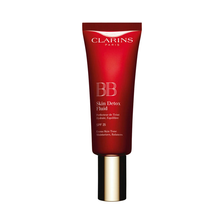 45 ml tinted SPF 25 fluid in shade 03‑Dark, lightweight glossy finish