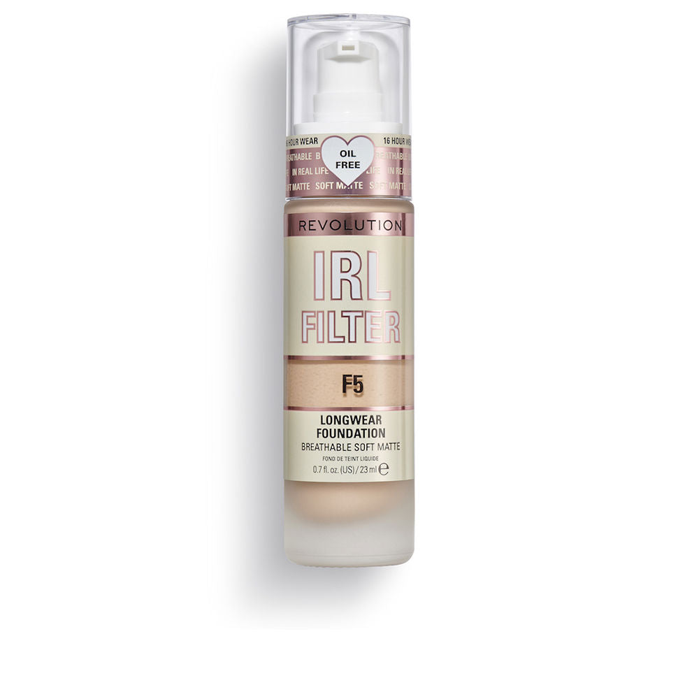 23 ml matte foundation tube, lightweight, niacinamide-enriched, Unisex
