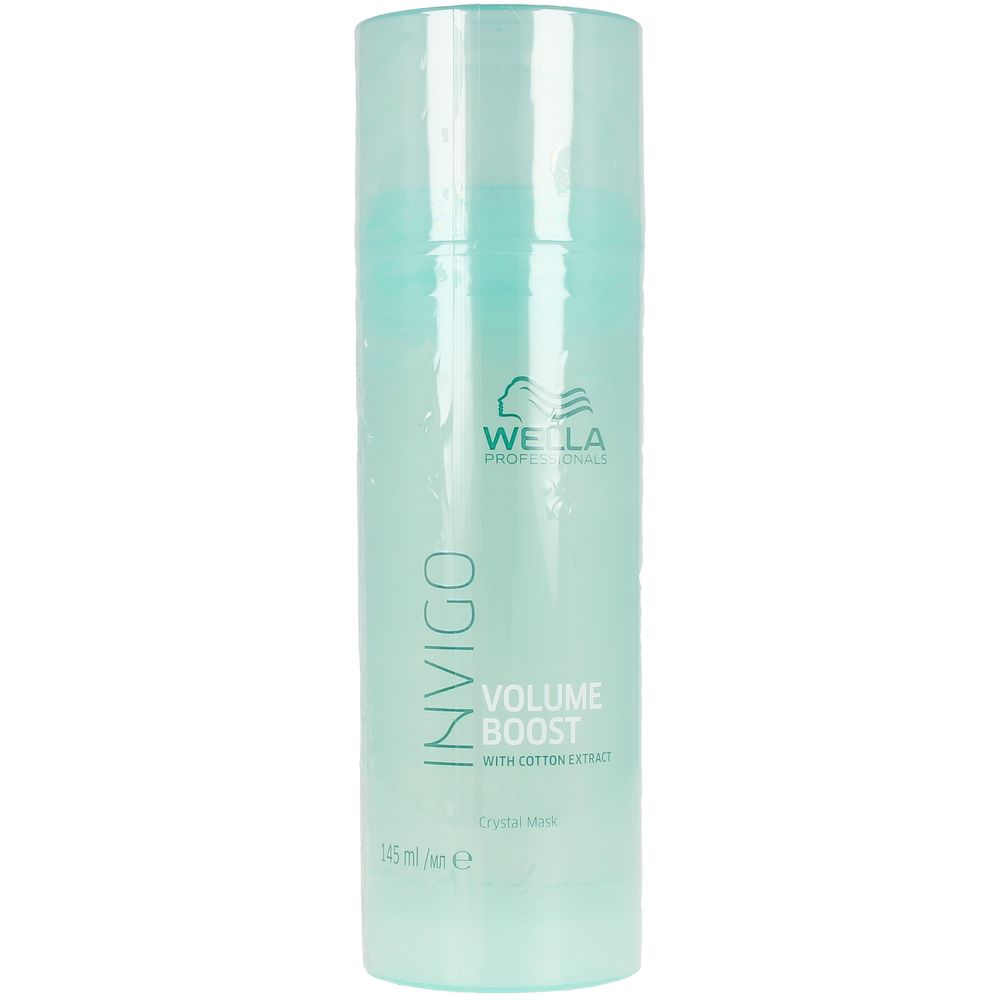 Translucent gel hair mask in tube, lightweight volumising treatment, 145 ml
