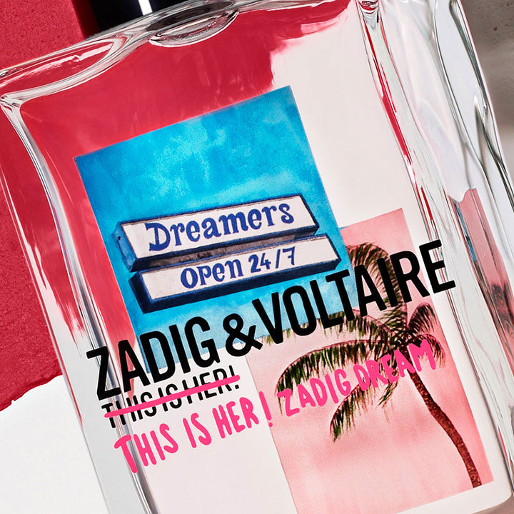 Glass 100 ml eau de parfum bottle; warm floral woody perfume for Women
