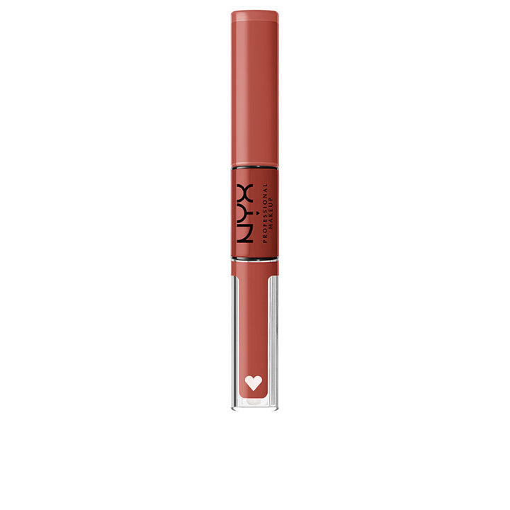 3.4 ml high-pigment vegan lip gloss in glossy pink tube, Unisex