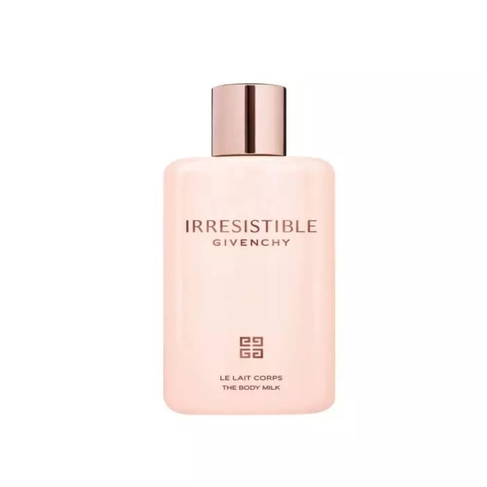 200 ml pink bottle of Irrésistible Rose &amp; Cedar body lotion with recycled plastic