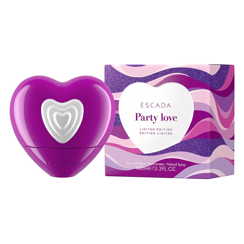 30 ml cherry-shaped eau de parfum bottle, glossy red and heart motif