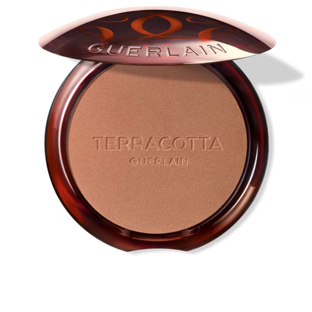 Compact Terracotta bronzing powder in light warm shade, refillable 8.5 g pan