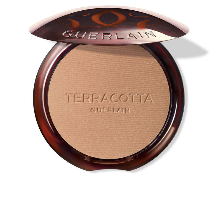 Compact Terracotta bronzing powder in light warm shade, refillable 8.5 g pan