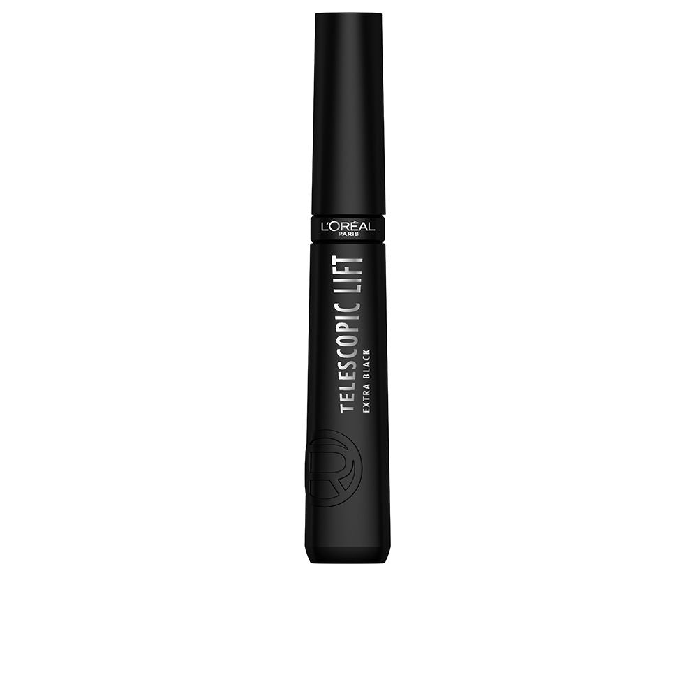 Slim-tube extra black lengthening mascara with tapered brush, 10 ml