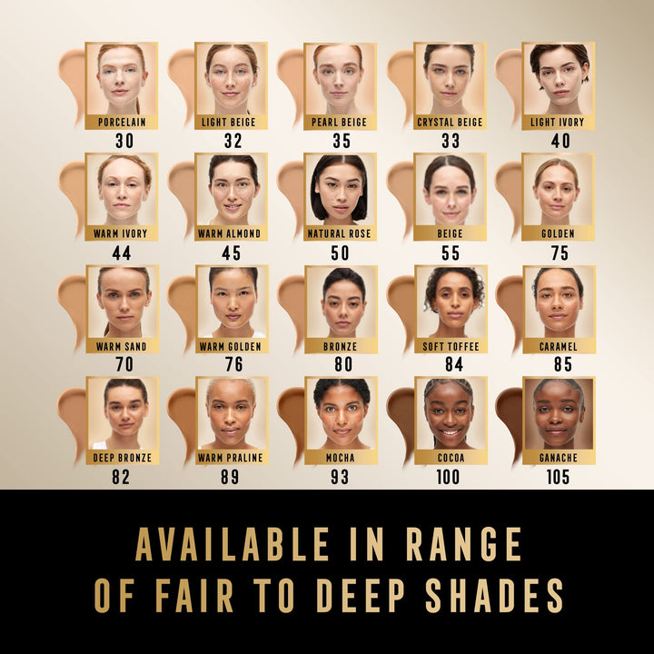 30 ml fluid foundation in deep bronze, hydrating SPF30, Unisex