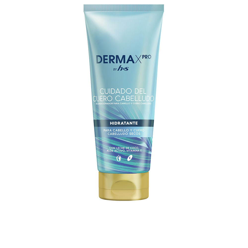 220 ml tube of hydrating coconut and aloe hair conditioner for dry scalp