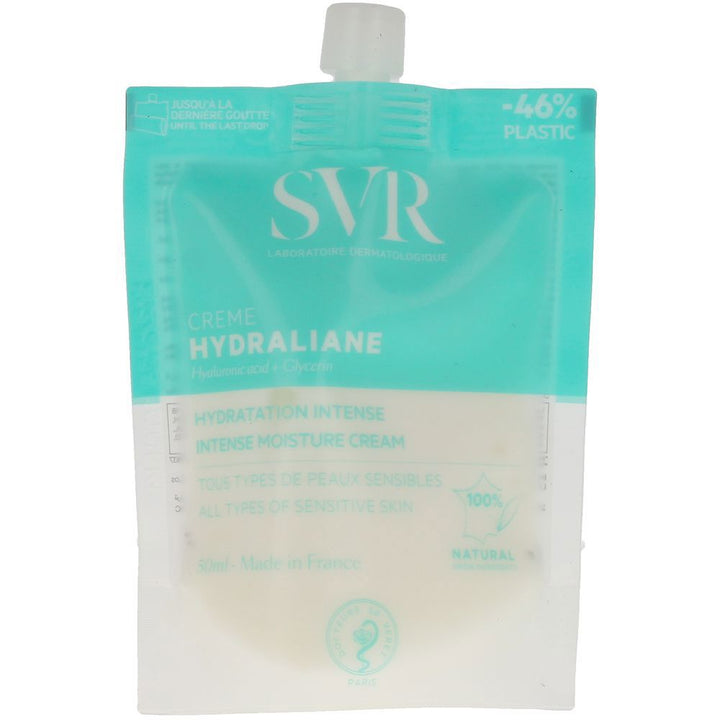 40 ml jar of hydrating shea face cream for dry skin, daily use