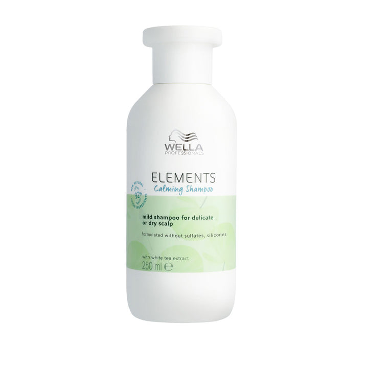 250 ml gel shampoo bottle for dry, sensitive scalp; vegan, sulphate-free