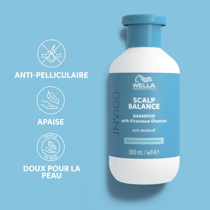 300 ml anti-dandruff shampoo bottle, zinc pyrithione formula, Unisex