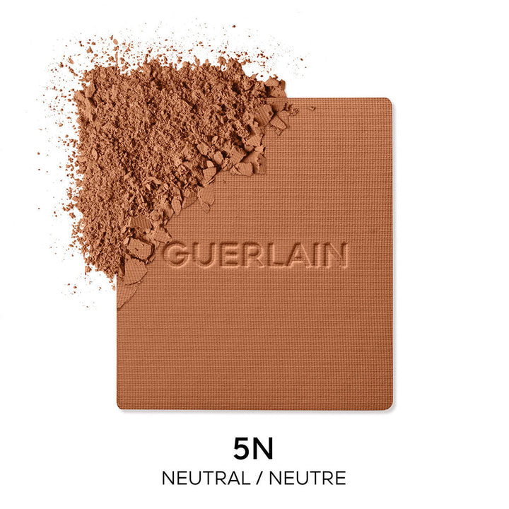 Compact powder foundation with gold flecks, 10 g, Unisex