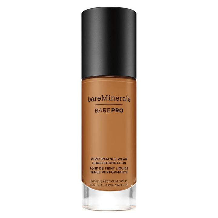 30 ml matte liquid foundation bottle in Walnut shade, high‑coverage Unisex formula