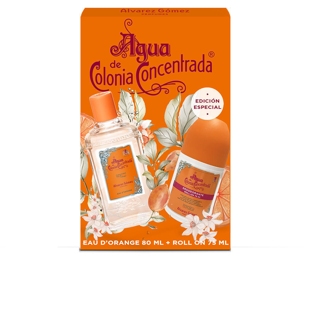 Clear citrus eau de cologne bottle; unisex, alcohol-based, light sillage