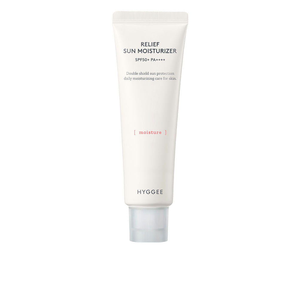 50 ml lightweight SPF 50+ hydrating sunscreen tube with botanical extracts