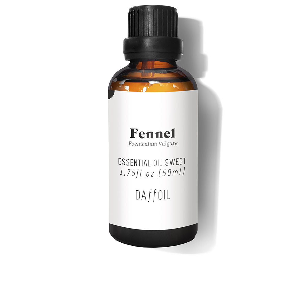 50 ml amber bottle of organic sweet fennel essential oil, cold‑pressed, diffuser use