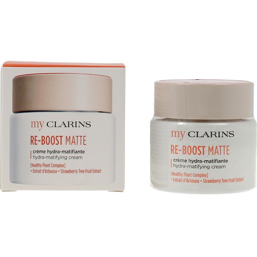 50 ml lightweight mattifying day cream in jar; coconut water and alpine rose extracts
