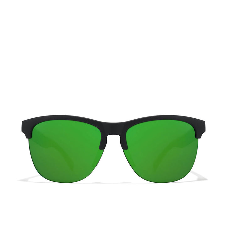 Black round phantos sunglasses, polarised lenses, 143 mm temples