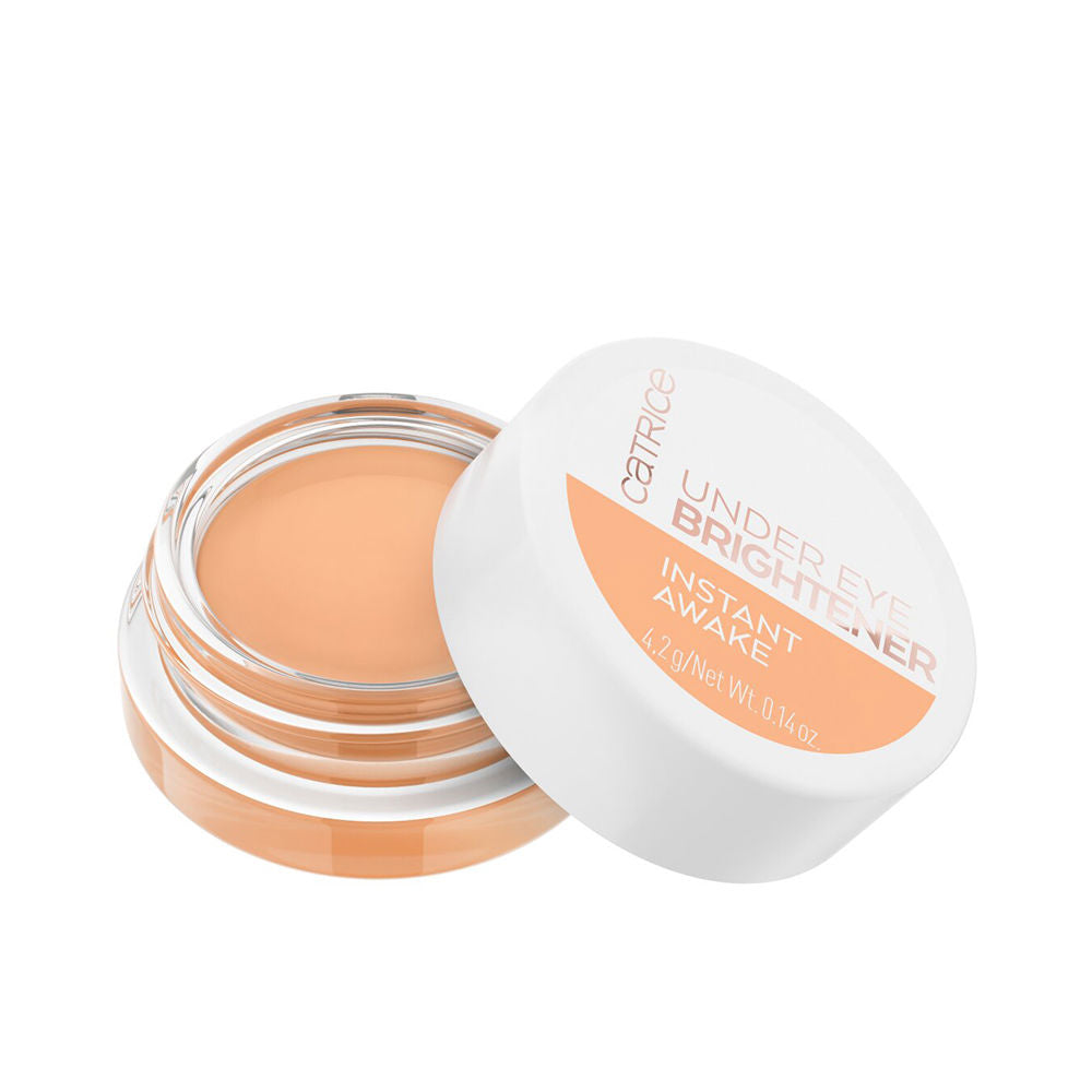 Small tube of hydrating eye concealer cream in warm nude, 4.2 g, unisex