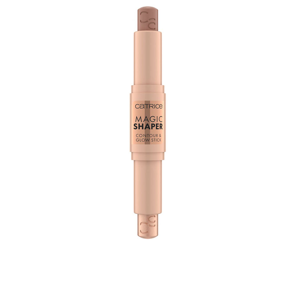 Dual-ended cream contour stick with matte and shimmering highlight, 9 g, Unisex