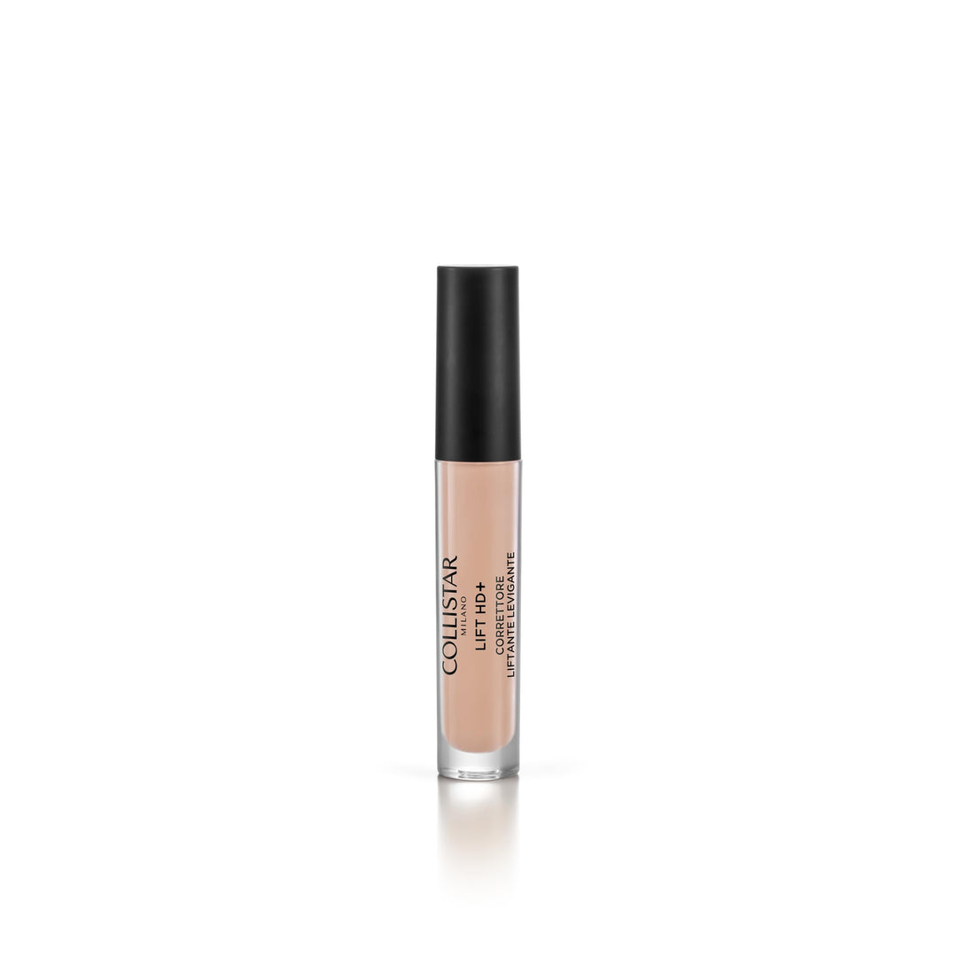 Compact 4 ml concealer tube, natural rose shade, smoothing finish