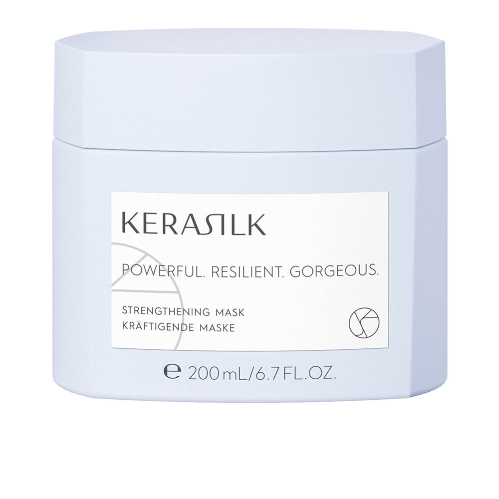 200 ml tube of strengthening hair mask with silk biomimetic ingredients