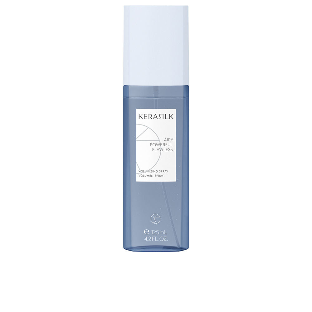 125 ml clear volumising spray bottle, biomimetic silk and blue lotus, ultralight mist