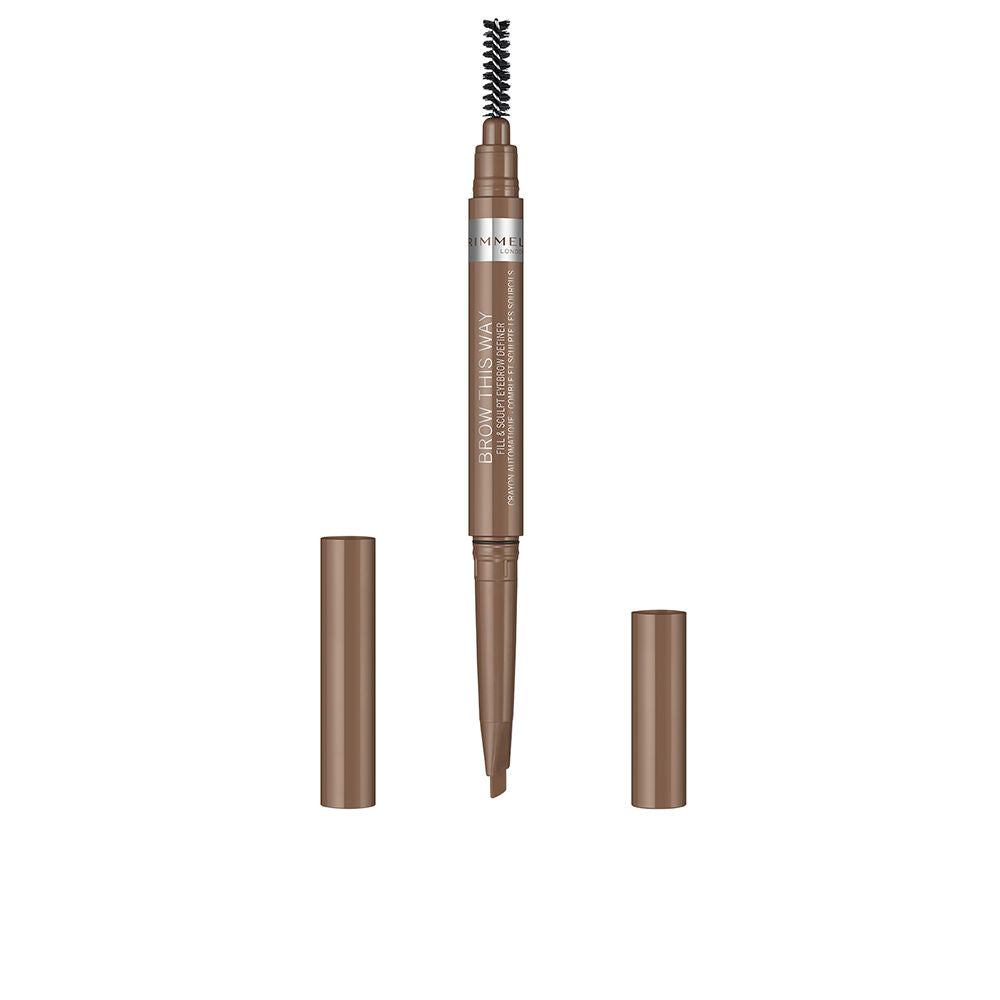 Retractable soft blonde eyebrow pencil with spoolie, 0.25 g, Unisex